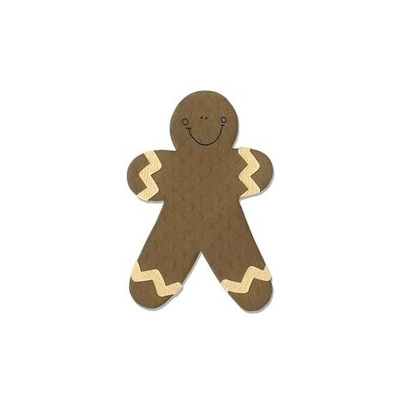 Sizzix Originals Gingerbread Man #4 Die by Stephanie Ackerman NIB